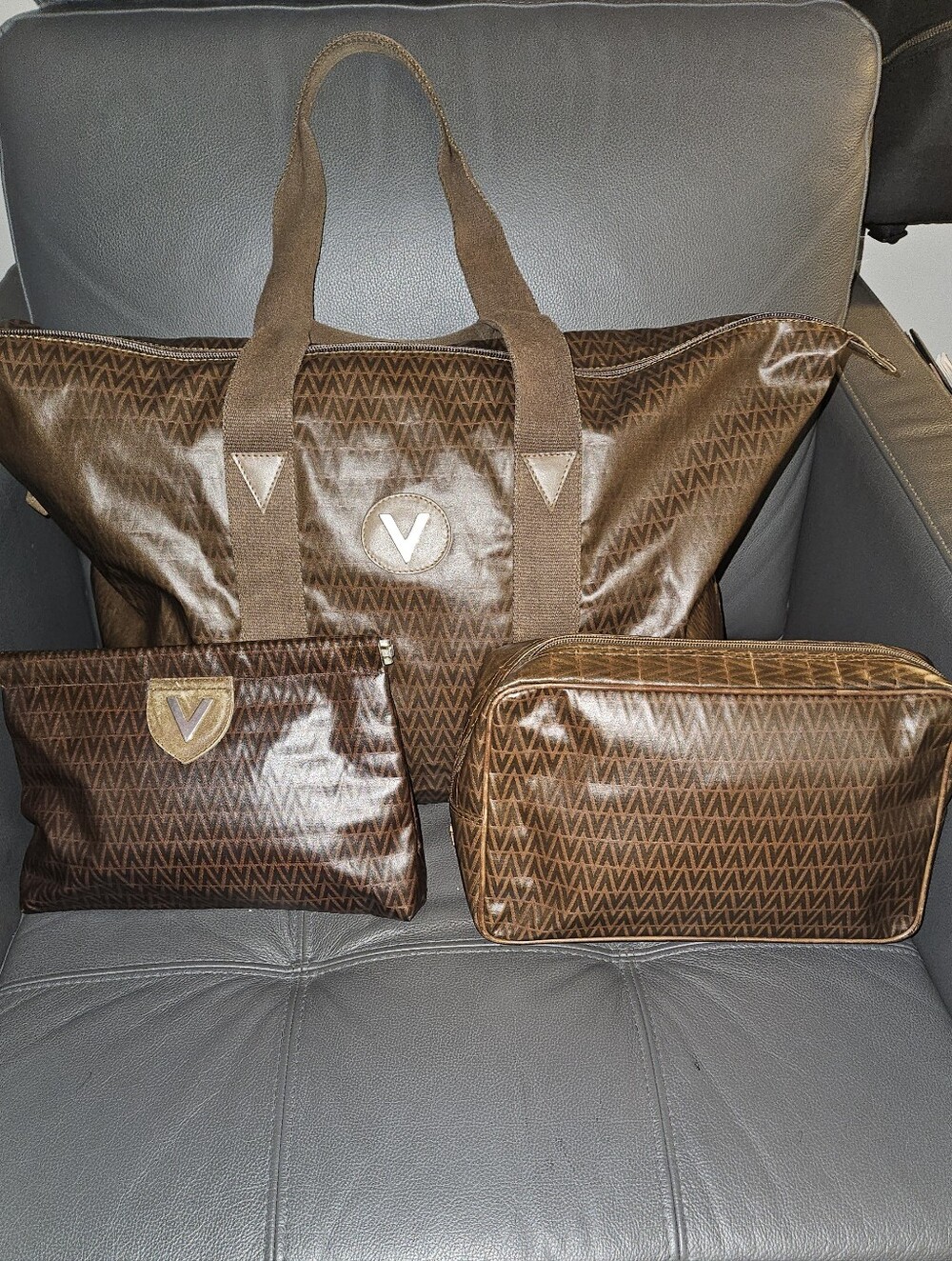 Valentino Vintage 3 Piece Travel Set